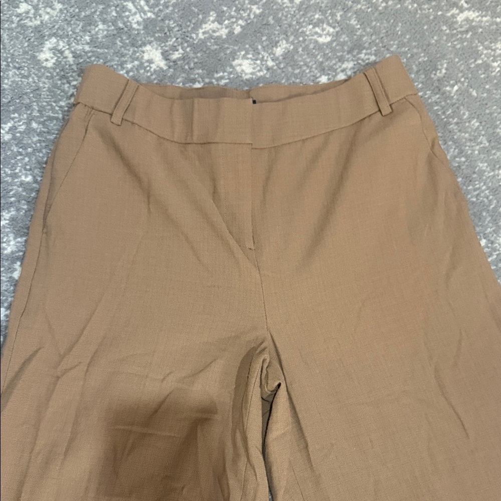 Amanda & Chelsea Tan Wide Leg Women's Pants - Picture 2 of 4
